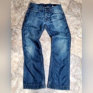 WILLIAM RAST BOOTCUT Button Fly denim jeans 100% cotton Premium Denim De…